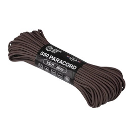 550 Paracord (100ft) Atwood Rope MFG U.S. Brown New